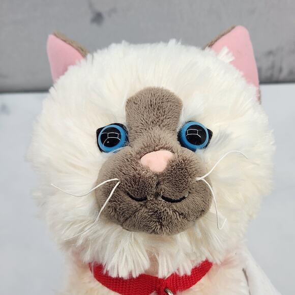 BAB Build a Bear Workshop Siamese Cat Ragdoll Kitty Promise Pets stuffed animal - Picture 3 of 13